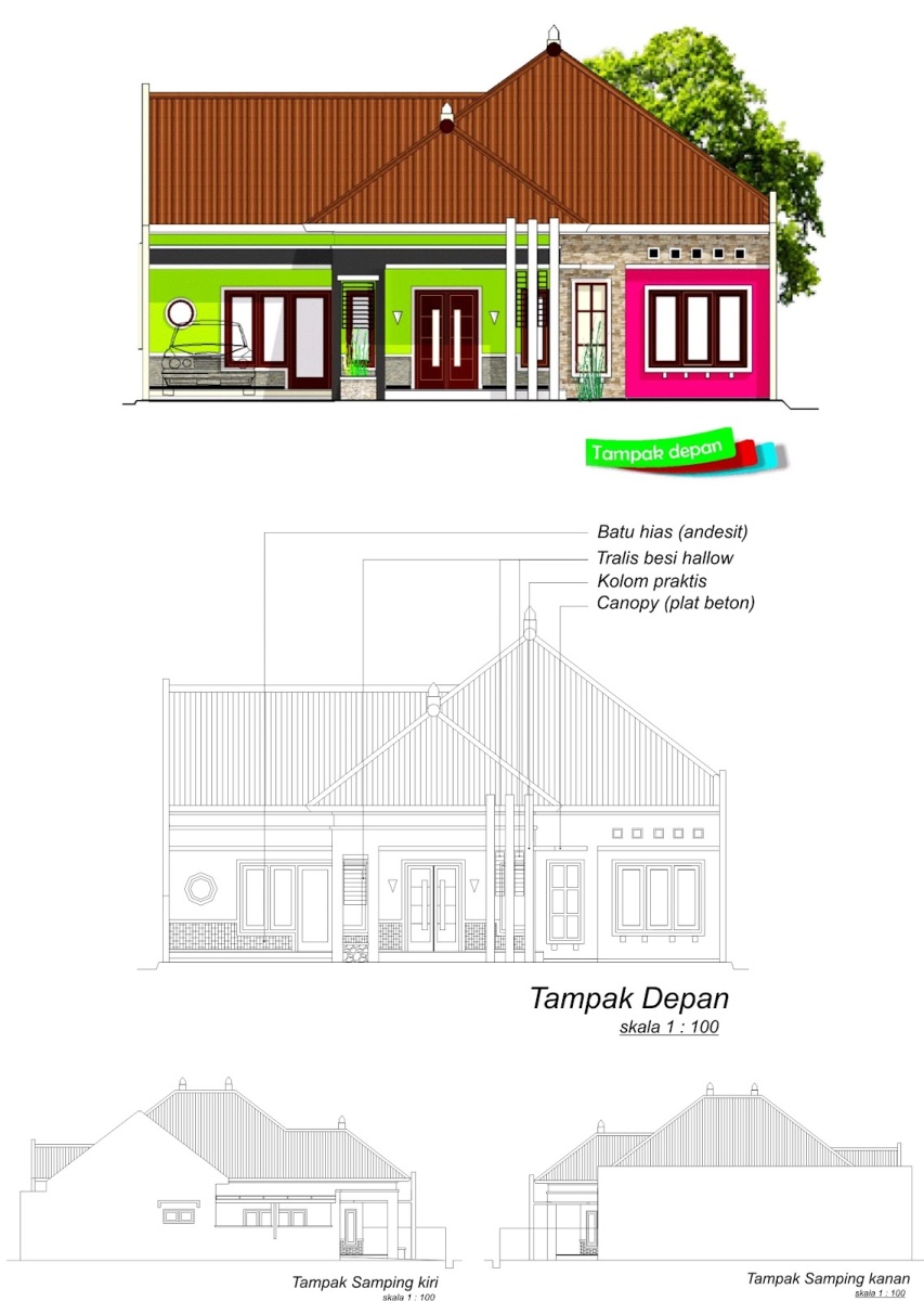 Produk Gambar Rumah  AR_production_HomeDrawing_SBY
